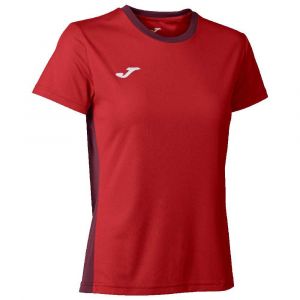 Joma T- Shirt à Manches Courtes Winner II pour Femme, Rouge, XL