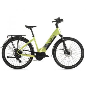 Velo de ville electrique adore 28 aluminium citybike cx 280 moteur central 85nm 15ah vert acidule