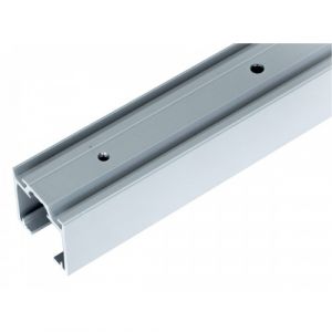 Support mural Xperta 2 m&egrave;tres gris - pour porte en verre ARGENTA