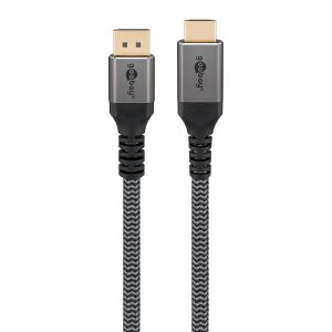 Goobay Plus Câble DisplayPort 1.2 / HDMI 4K - 3 m