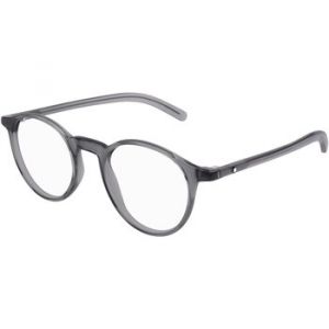 Montblanc Homme MB0329O 002 Cadres Vista Gris Transparent Ronde