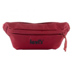 Image de Levi's Sac banane SMALL BANANA SLING - POSTER LOGO Rouge - Taille Unique