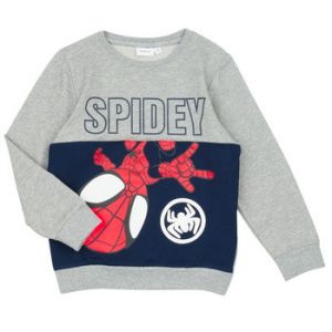 name it Sweat-shirt enfant NMMJUBI SPIDEY SWEAT UNB MAR - Couleur 2 ans,3 ans,4 ans,5 ans,6 ans - Taille Gris