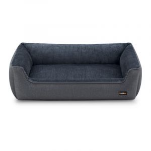 Feandrea - Panier pour Chiens, Lit pour Animaux, Canapé, en Tissu Façon Lin, Bords Rehaussés, Antiglisse, Housse Amovible Lavable, Taille xxl pour