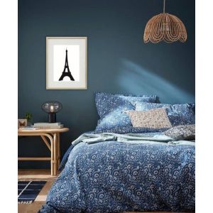 Cadre Photo Tour Eiffel 30x40cm avec P e Partout Tableau Bois Verre (C NE CLAIR)