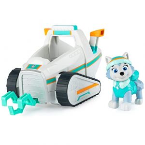 Spin Master Figurine et véhicule Paw Patrol Everest motoneige avec charrue