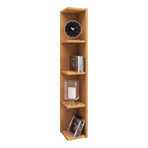 Image de Vcm Étagère d'angle Honsa Stand, hêtre, Bois, Beige, 15 x 97 x 17 cm