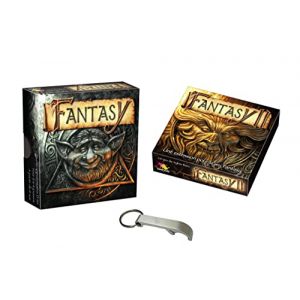 Asmodée Lot de Jeux de Voyage en Français Fantasy 1 + Fantasy 2 + 1 Décapsuleur Blumie (Fantasy 1 + Fantasy 2)