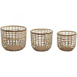 Dkd Home Decor - Set de basket 39 x 39 x 32 cm