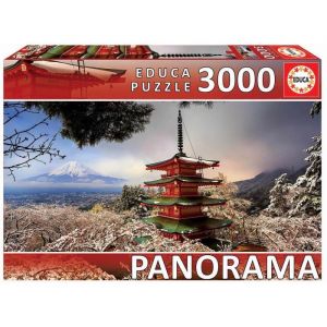 Image de Educa Puzzle Fuji & Pagoda