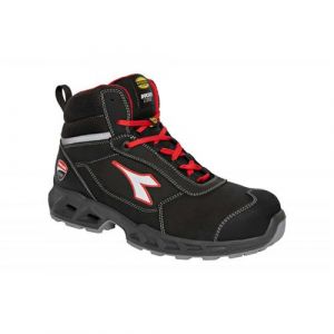 Diadora Chaussure de s&eacute;curit&eacute; haute Ducati Shark Engine S3S - T.45 - Noir/Rouge - 701.181227-C1462 T.45