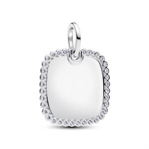 Pandora Médaillon Carré Gravable