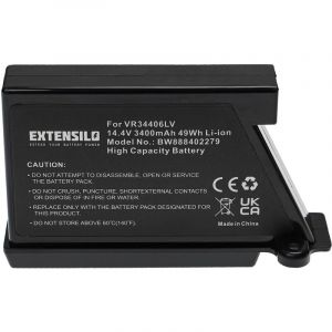 Vhbw EXTENSILO Batterie compatible avec LG Hom-Bot VR1128R, VR1128SIL, VR1227R, VR1129RB aspirateur, robot électroménager (34