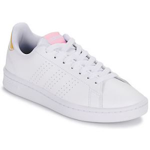 Adidas Chaussures Advantage blanc rose orange femme - 38