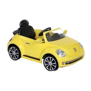 Rollplay Volkswagen Coccinelle véhicule batterie 6 Volt jaune