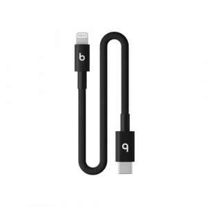 Beats By Dre Câble de charge BEATS tissé court USB-C vers Lightning 20 cm N