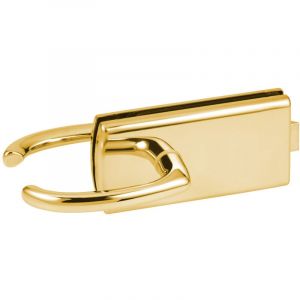 Serrure de milieu bec de cane double b&eacute;quille Lagune 4301 dor&eacute; - STREMLER - 4301.40.0