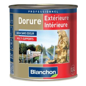 Image de Blanchon Dorure extérieure - intérieure - Or pâle -125 mL