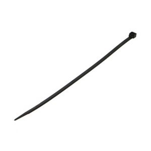 Sapiselco Attache-câbles noirs, Long. x Larg. : de bande : 200 x 3,5 mm, Ø de faisceau 55 mm