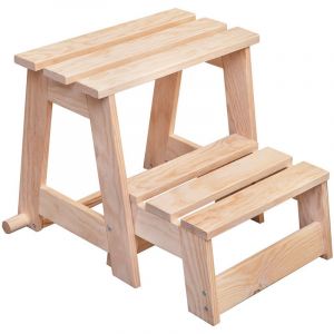 Astigarraga Tabouret-échelle of bois, 2 marches.