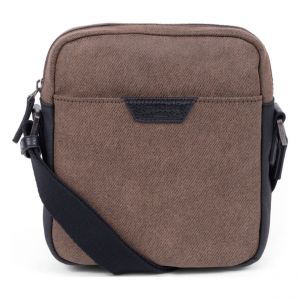 Image de Hexagona Sacoche marron en toile