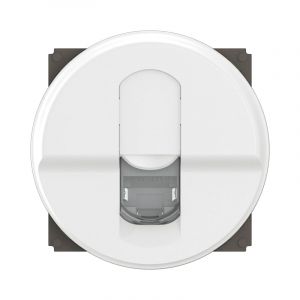 Legrand Prise RJ45 Cat. 6 STP blindée - Prise Murale Multimédia - Pour Transmissions Haut Débit Gigabit Ethernet - A compléter d'un support et d'une Plaque - Blanc