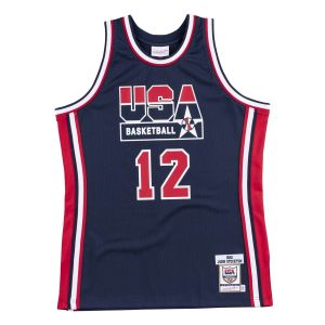 Mitchell & ness Maillot authentique Team USA nba John Stockton