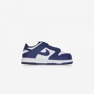 Nike Dunk Low Blanc/marine - B&eacute;b&eacute; -