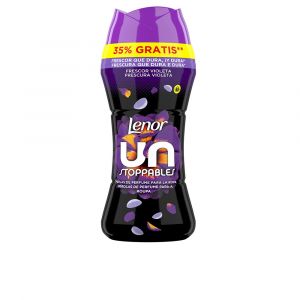 Lenor Unstoppables suavizante ropa perlas perfume #frescor violeta