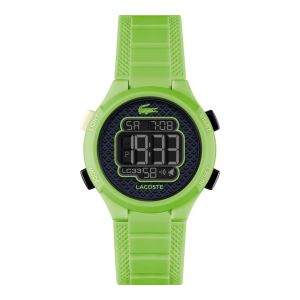 Lacoste Montre mixte enfant LC33 - 2030067 Bracelet Silicone Vert