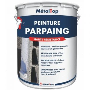 Peinture Parpaing - Gris de sécurité - RAL 7004 - Pot 15L