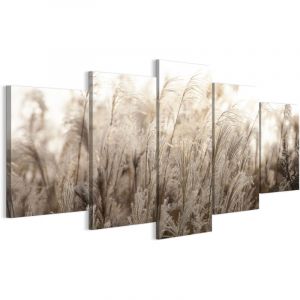 Tableau sur toile, Peinture sur 5 toiles &ndash; 200 x 100 cm, Motif boh&egrave;me