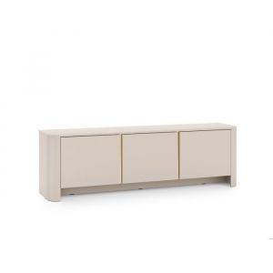 Meuble TV, Cachemire, 168 &times; 39 &times; 52 cm Meuble moderne aux bords arrondis