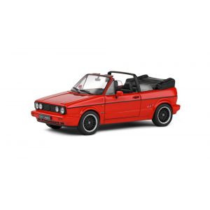 Solido 1:43 Volkswagen Golf MKI Convertible SPORTLINE Tornado Red 1992