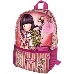 Mini Sac à Dos - SANTORO - Gorjuss Fairground « Carousel » - 26 x 34 x 11,4 cm - Multicolore - Enfant