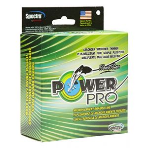 Image de Power pro Powerpro %u2013 Spectra Line 135, Fil de Pêche Tressé, Couleur Vert, Longueur 135 Mètres