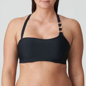 Haut de maillot de bain bandeau - Noir