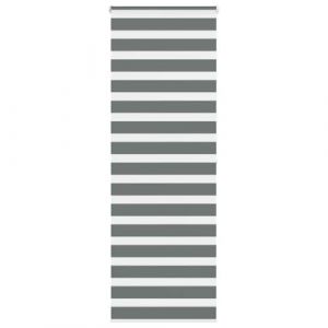 VidaXL Store zèbre gris foncé largeur du tissu 75,9 cm polyester