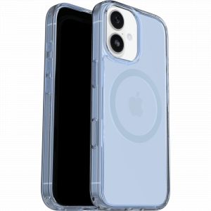 Otterbox Symmetry Series Blue Bliss Clear (transparent) - Protection MagSafe fine pour iPhone 17