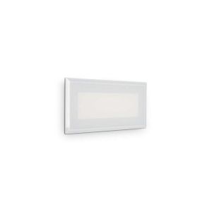 Ideal lux Spot encastrable Extérieur INDIO Blanc Anthracite 1x8W