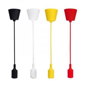 Barcelona led Suspension avec douille en silicone pour ampoule E27