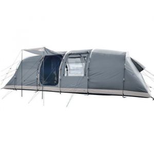 Skandika Tente tunnel Casablanca 8 Sleeper Protect - Camping - Sol cousu - 8 personnes - 2 cabines sombres - 700 × 305 × 200 cm