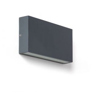 TechBrey Applique Murale LED 10W Ext&eacute;rieure Aluminium &Eacute;clairage Double Face CCT S&eacute;lectionnable Brooky M Rouille