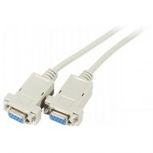 MCAD Câble DB9 Null Modem femelle / femelle (5 mètres)