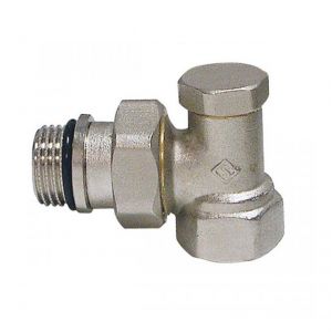 Somatherm Coude laiton nickelé 3/8"(12/17) pour radiateur