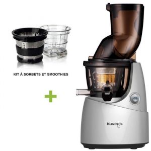 Image de Kuvings Pack B9700 Gris + Kit à smoothies et sorbets - Extracteur De Jus Vertical