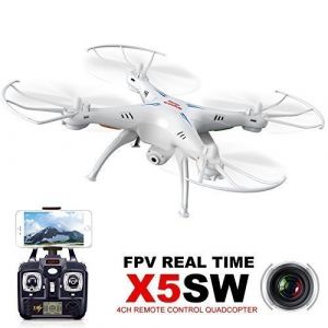 Image de Syma Toys X5SW - Drone Quadcopter avec caméra retour FPV