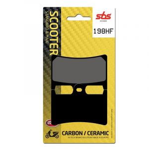 Sbs Plaquettes de freins 198HF Organique Avant