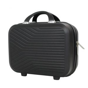 Alistair Vanity S - ABS ultra résistant "Iron" - Marque française - Expédié de France et garantie 2 ans - Noir