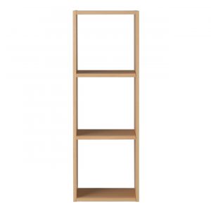 Etag&egrave;re &eacute;troite en ch&ecirc;ne ‐ 3 niveaux (Dont Eco‐part. 1,80 &euro;)